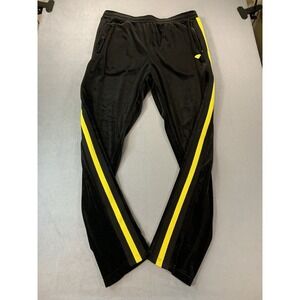 Diamond Supply Co Diamond Velour Sweatpants Joggers Black & Yellow Sz M 32
